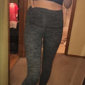 LULULEMON Wunder Under Pant Hi-Rise 4 Black Slate